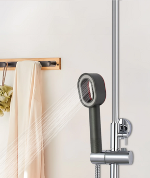 Gefilterde Handdouche met Hogedruk – Verstelbare Waterstraal en Sponskop