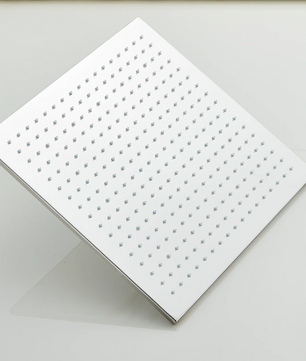 Grote LED Regendouchekop 40,64 cm – Wand- of Plafondmontage, Warm en Koud