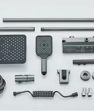 Slimme Douchekraan met LCD Display en Piano Knoppen – 4 Functies