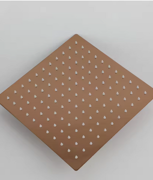 Inbouw Douche Set Rose Goud van Messing met Regendouche en Handdouche