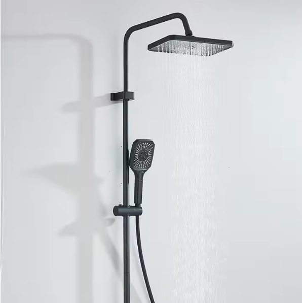 4-Weg Douchesysteem met Regendouche en Bidetkraan – Complete Badkamer Set