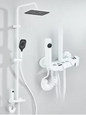 4-Weg Douchesysteem met Regendouche en Bidetkraan – Complete Badkamer Set
