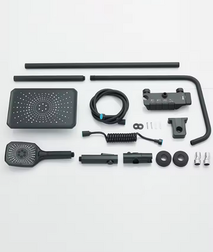 4-Weg Douchesysteem met Regendouche en Bidetkraan – Complete Badkamer Set