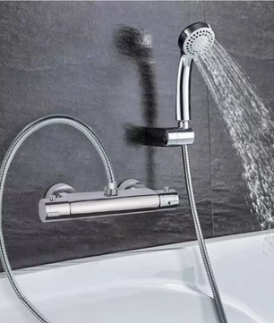 Thermostatische Douche Mengkraan met Anti-Verbrandingsbeveiliging – Veilig en Comfortabel