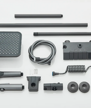 Slim Digitaal Douchesysteem met Display – Regendouche, Bidet en Mengkraan