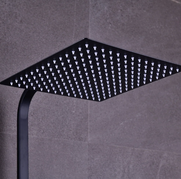 Thermostatisch Douchesysteem met Regendouche 30 cm – Modern en Veilig