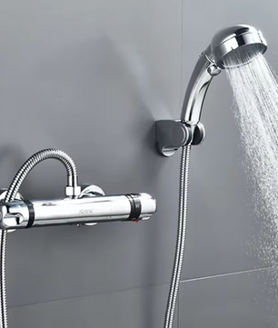 Thermostatische Douche Mengkraan met 38 °C Temperatuurregeling – Wandmontage