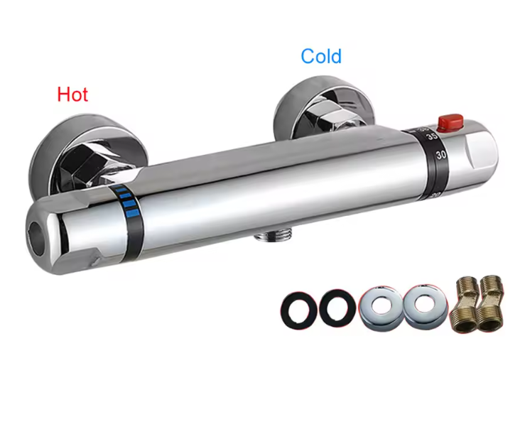 Thermostatische Douche Mengkraan 38 °C – Wandmontage Mengventiel