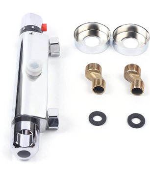 Thermostatische Douchekraan met Veiligheidsknop – Mengventiel voor Badkamer