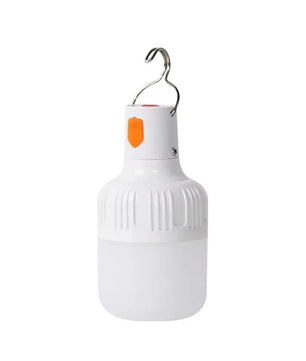 Draagbare LED Campinglamp 60W – USB Oplaadbare Hanglamp met Haak, 3 Lichtstanden voor Camping, Tent, Tuin en Noodverlichting