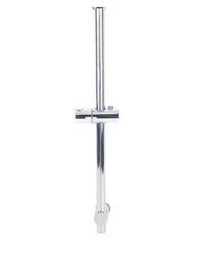 Verstelbare Douche Glijstang met 360° Draaibare Houder – RVS