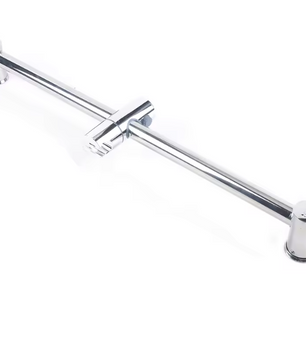 Verstelbare Douche Glijstang met 360° Draaibare Houder – RVS