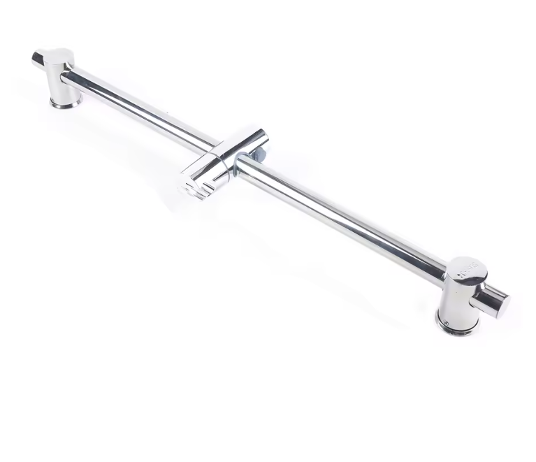 Verstelbare Douche Glijstang met 360° Draaibare Houder – RVS