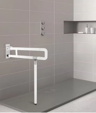 Opklapbare Wandbeugel voor Badkamer en Toilet – Veiligheid en Ondersteuning