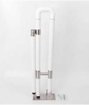 Opklapbare Toilet Veiligheidsbeugel voor Wandmontage – RVS, Met Nachtverlichting