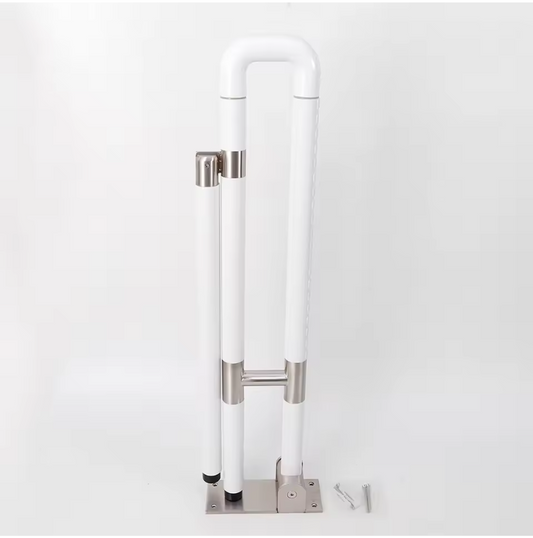 Opklapbare Toilet Veiligheidsbeugel voor Wandmontage – RVS, Met Nachtverlichting