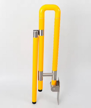 Opklapbare Toilet Veiligheidsbeugel voor Wandmontage – RVS, Met Nachtverlichting