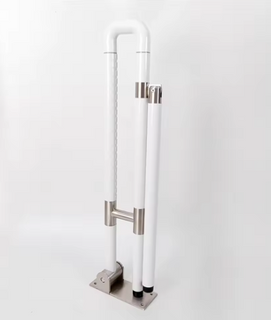 Opklapbare Toilet Veiligheidsbeugel voor Wandmontage – RVS, Met Nachtverlichting