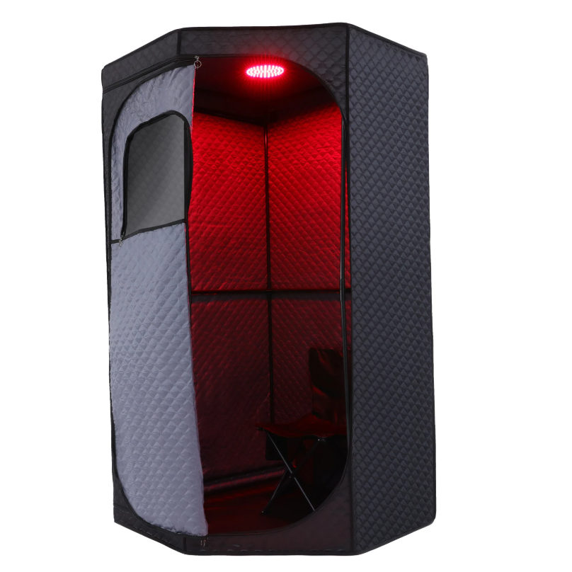 Eenpersoons Stoomsauna Tent voor Thuis – 1350W Sauna Set met 3L Stomer