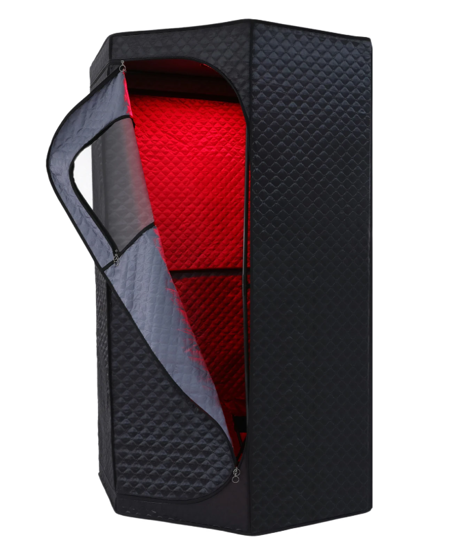 Eenpersoons Stoomsauna Tent voor Thuis – 1350W Sauna Set met 3L Stomer