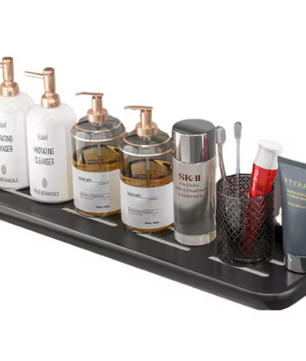 Opvouwbare Wandgemonteerde Opbergplank van Aluminium – Ruimtebesparend en Elegant