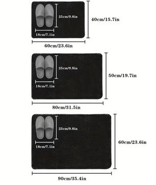 Super Absorberende Badkamermat met Antislip – Zacht, Veilig en Stijlvol