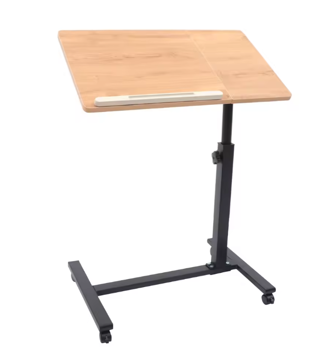 Verstelbaar Laptop- en Bedbureau met Wielen – Opklapbaar en Multifunctioneel