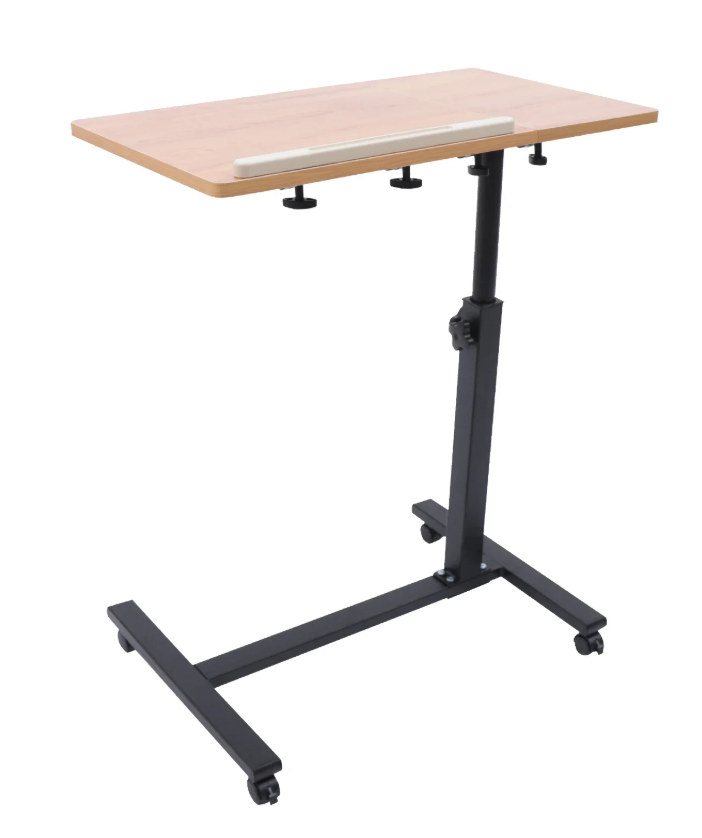 Verstelbaar Laptop- en Bedbureau met Wielen – Opklapbaar en Multifunctioneel