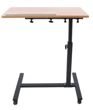 Verstelbaar Laptop- en Bedbureau met Wielen – Opklapbaar en Multifunctioneel