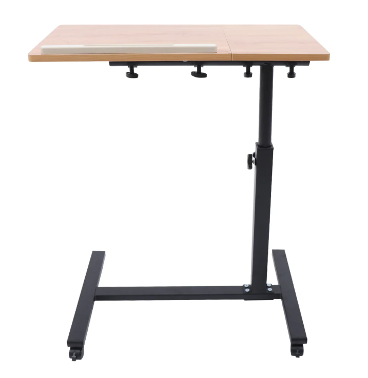Verstelbaar Laptop- en Bedbureau met Wielen – Opklapbaar en Multifunctioneel