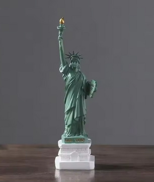Vrijheidsbeeld Decoratief Beeld – Iconisch Bureau Ornament en Verzamelobject