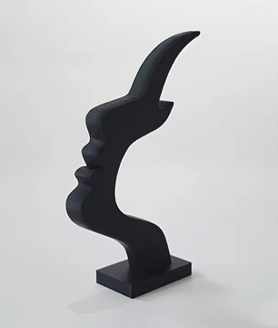 Minimalistische Brilhouder met Gebogen Vorm – Stijlvolle Bureau- en Nachtkastdecoratie