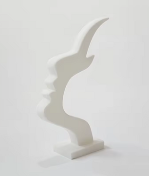 Minimalistische Brilhouder met Gebogen Vorm – Stijlvolle Bureau- en Nachtkastdecoratie