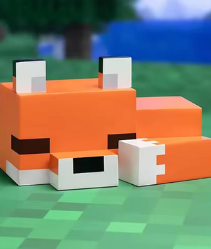 Vrijstaande Bureau Nachtlamp Vos – Decoratieve LED Lamp voor Slaapkamer en Gamekamer