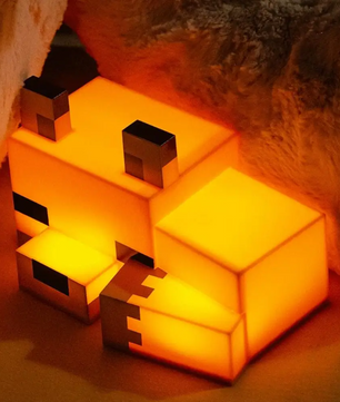 Vrijstaande Bureau Nachtlamp Vos – Decoratieve LED Lamp voor Slaapkamer en Gamekamer