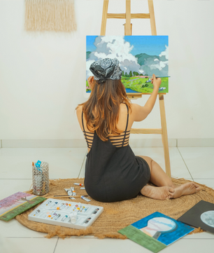 Opvouwbare Houten A-Frame Studio Schilderezel – 175 cm Verstelbare Schilderstandaard