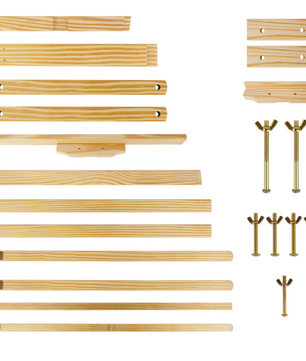 Opvouwbare Houten A-Frame Studio Schilderezel – 175 cm Verstelbare Schilderstandaard