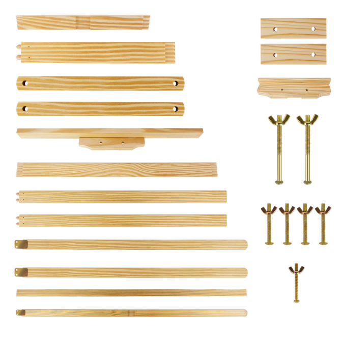 Opvouwbare Houten A-Frame Studio Schilderezel – 175 cm Verstelbare Schilderstandaard