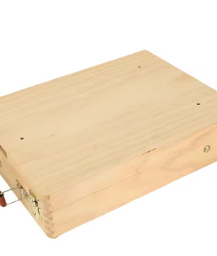 Houten Tafel Schilderezel – Opvouwbare Desktop Schilder- en Schetsezel met Antislip Voeten