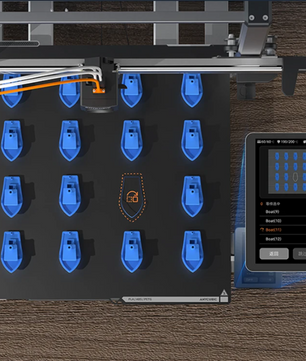 3D Printer met Groot Bouwvolume 50 × 42 × 42 cm – Multi-Color Ondersteuning, 600 mm/s Printsnelheid en Smart APP Bediening