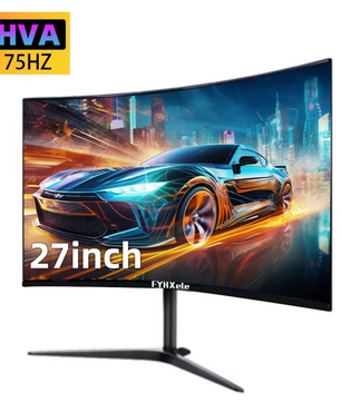 27 inch Curved Full HD Monitor – 75Hz IPS Gaming Scherm met HDMI en VGA