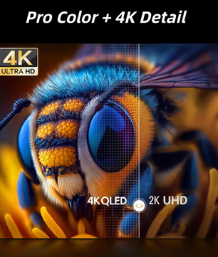 Draagbare 18,4 inch 4K QLED Monitor – IPS Gaming en Werk Scherm met USB-C en HDMI