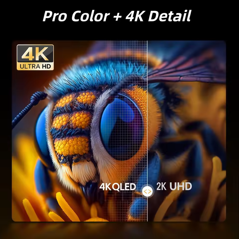 Draagbare 18,4 inch 4K QLED Monitor – IPS Gaming en Werk Scherm met USB-C en HDMI