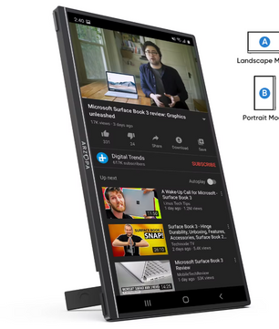 14 inch Draagbare Full HD IPS Monitor – Ultradun Tweede Scherm met USB-C en HDMI