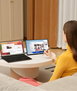 14 inch Draagbare Full HD IPS Monitor – Ultradun Tweede Scherm met USB-C en HDMI