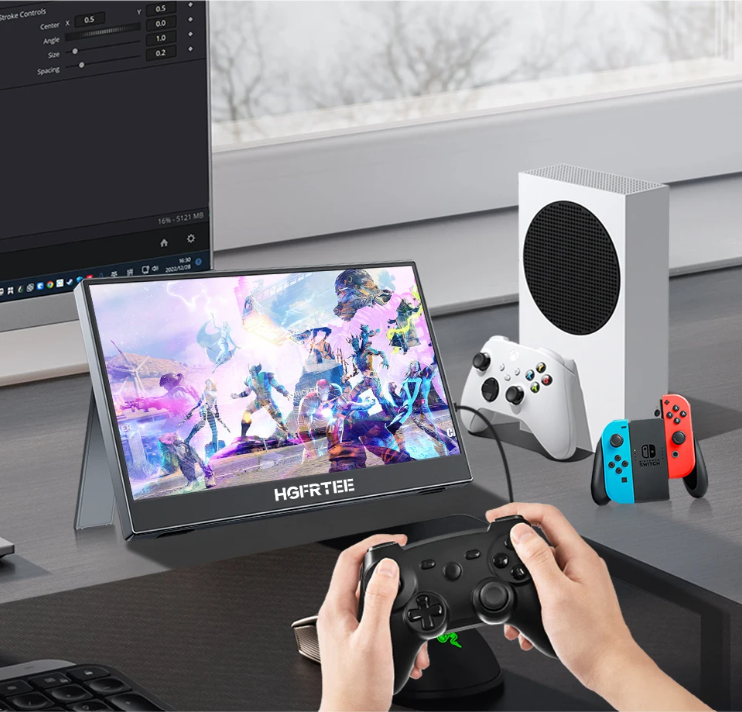 11,6 inch Draagbare Monitor – Compact IPS Tweede Scherm met USB-C en HDMI