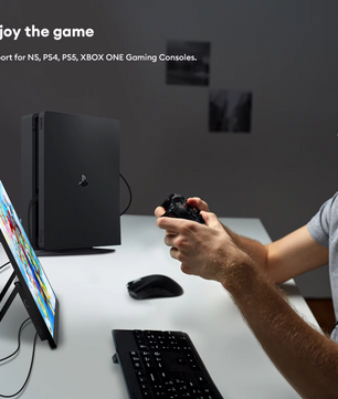 15,6 inch Draagbare Full HD IPS Monitor – Ultradun Tweede Scherm met Standaard en USB-C