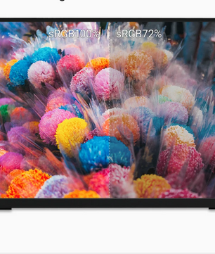 18 inch Draagbare Full HD IPS Monitor – 100Hz HDR Tweede Scherm met USB-C en HDMI