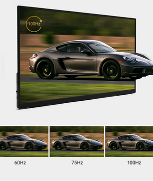 18 inch Draagbare Full HD IPS Monitor – 100Hz HDR Tweede Scherm met USB-C en HDMI