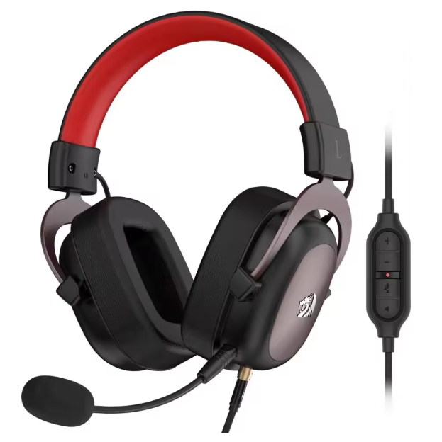Gaming Headset met Afneembare Microfoon – 7.1 Surround Over-Ear Koptelefoon met 53 mm Drivers